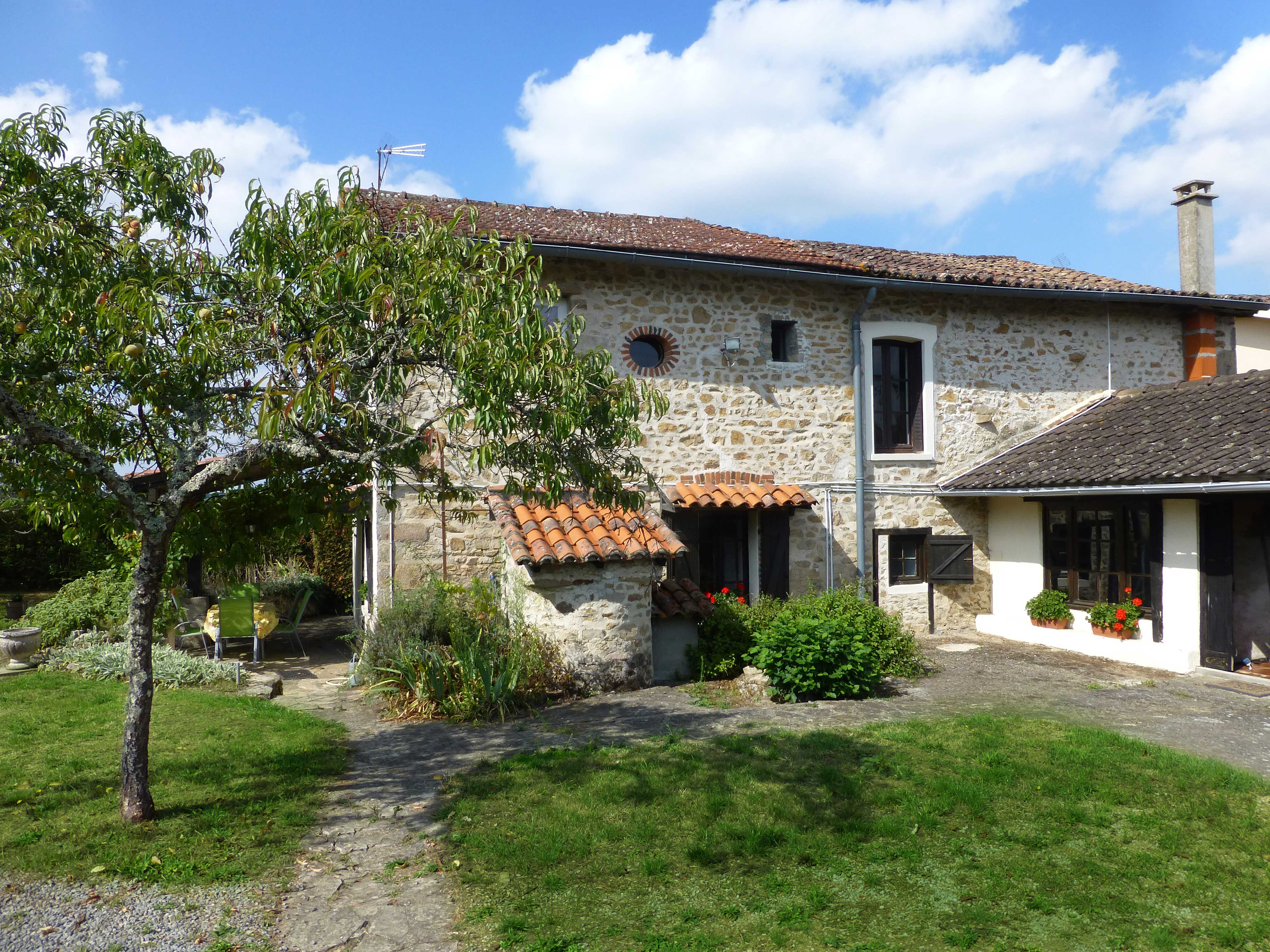 France, Paradise, Courtyard, Countryside, Rural